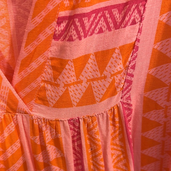 Colorful Geometric Pattern Dress - Picture 3 of 5